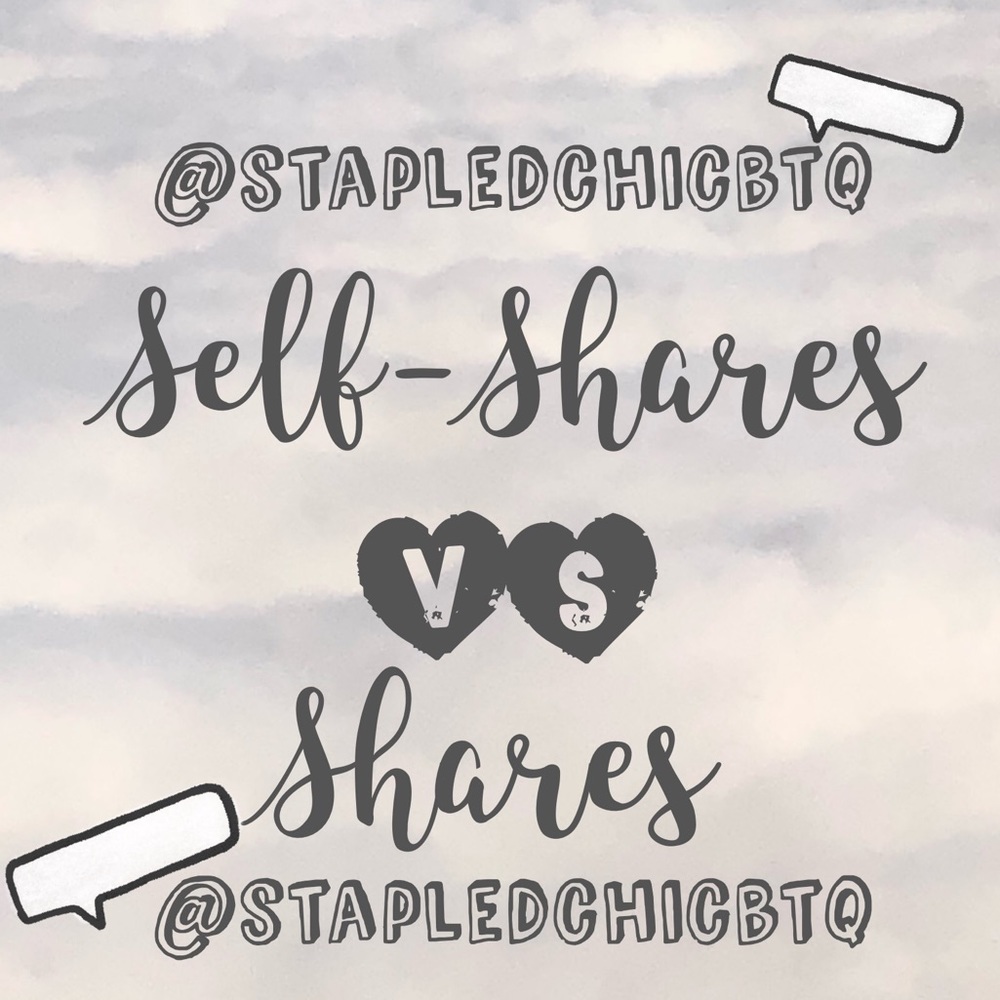 Self-Shares VS Shares? 🤔💭 Let’s Chat
